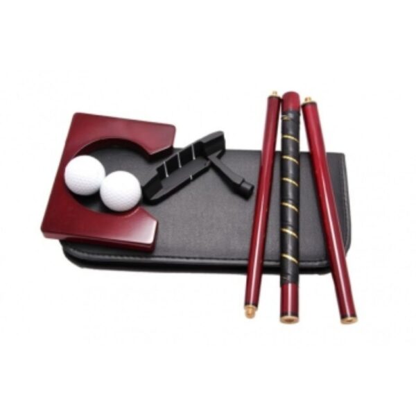 Set de golf cuero para Merchandising y Regalos Empresariales