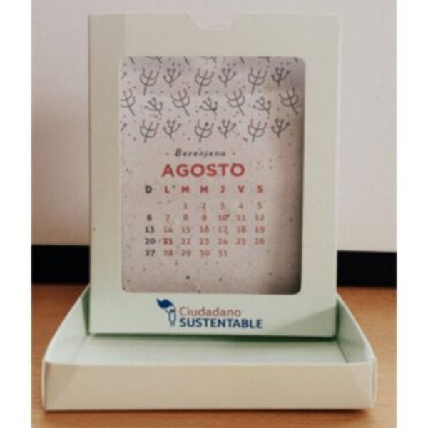 Calendario Plantable con logo para Merchandising y Regalos Empresariales