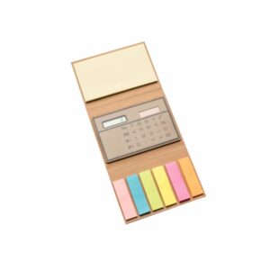 Set de notas calculadora con logo para Merchandising y Regalos Empresariales