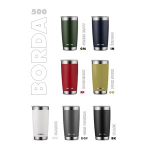 Vaso Borda 500 Waterdog con logo para Merchandising y Regalos Empresariales