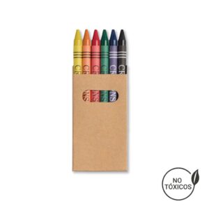 Crayones con logo para Merchandising y Regalos Empresariales