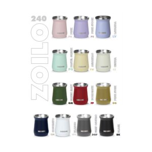 Mate Zoilo 240 Waterdog con logo para Merchandising y Regalos Empresariales