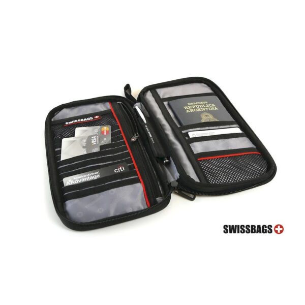 Passport Holder Swissbags con logo para Merchandising y Regalos Empresariales