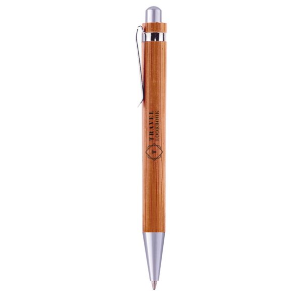Bolígrafo de madera con logo para Merchandising y Regalos Empresariales