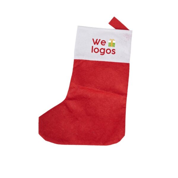 Bota de navidad con logo para Merchandising y Regalos Empresariales