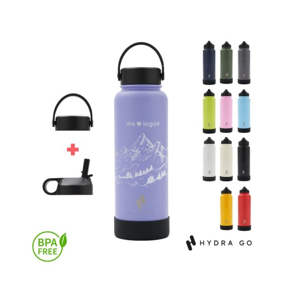 Botella Hydro go con logo para Merchandising y Regalos Empresariales