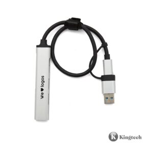 Hub USB-C SLIM con logo para Merchandising y Regalos Empresariales