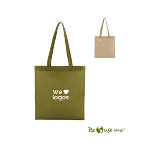 Tote Hemp con logo para Merchandising y Regalos Empresariales